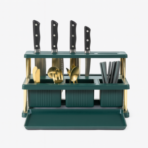 Multi-Functional Knife & Cutlery Organizer Rack