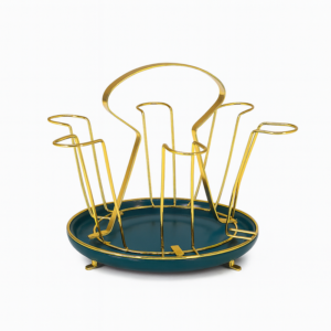 Iron Glass Holder – Round 6 Glass Stand