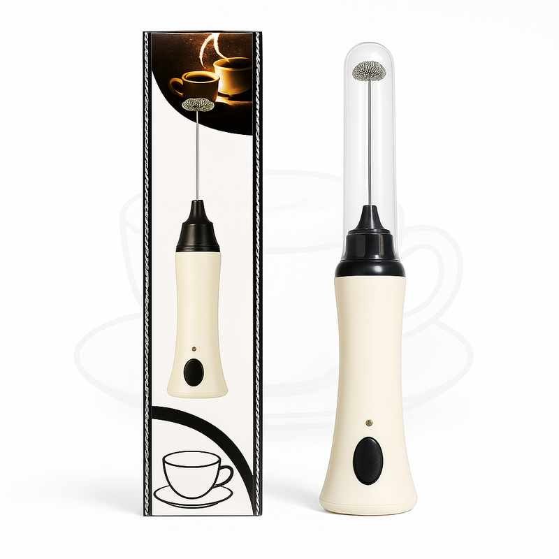 Electric Milk Frother – Handheld Foam Maker for Coffee & Beverages - Image 2